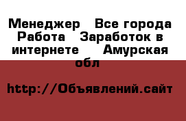 Менеджер - Все города Работа » Заработок в интернете   . Амурская обл.